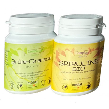 lot Brule Graisse et Spiruline
