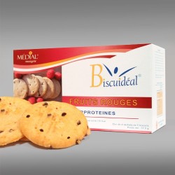 6 Paquets de biscuits fruits rouges