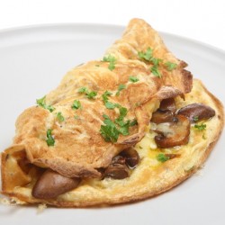 omelette aux champignons