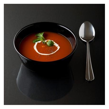 potage Tomate, avec un nuage de crème à 0%