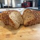 Pain au sésame protéiné sans sucre